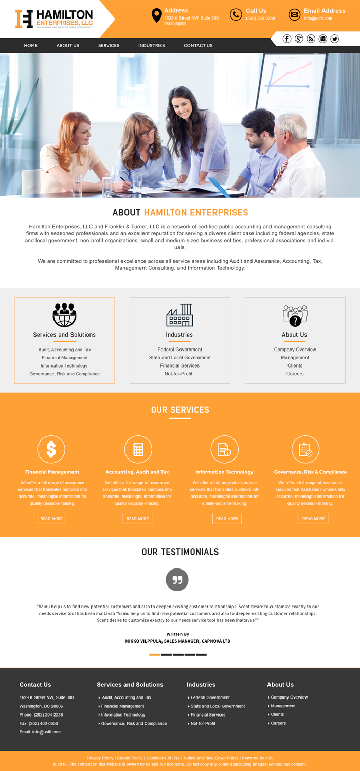 Web Design by Xclusive Designers for this project | Design #11123953