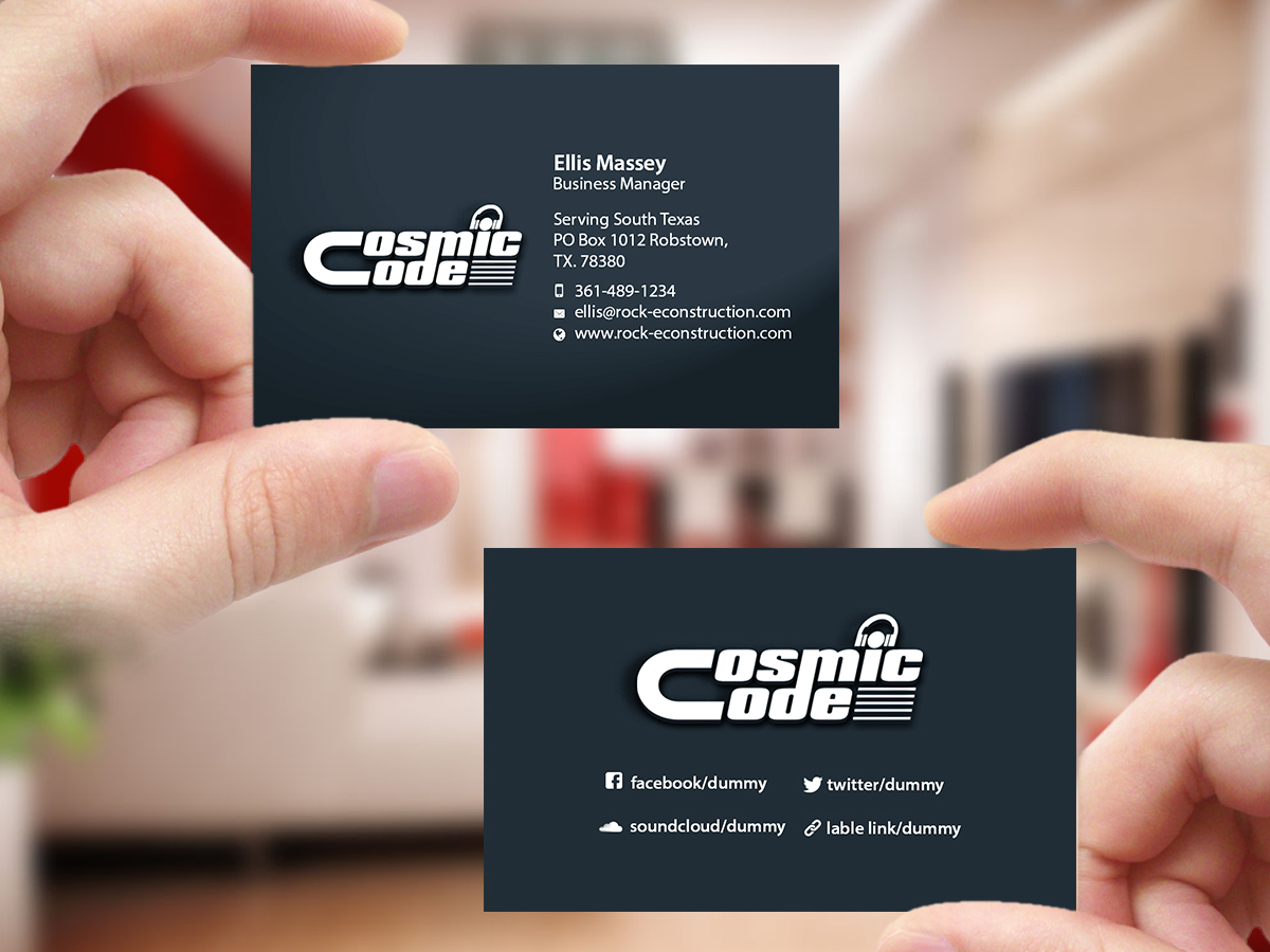 Business Card Design by Creations Box 2015 for this project | Design #11013252