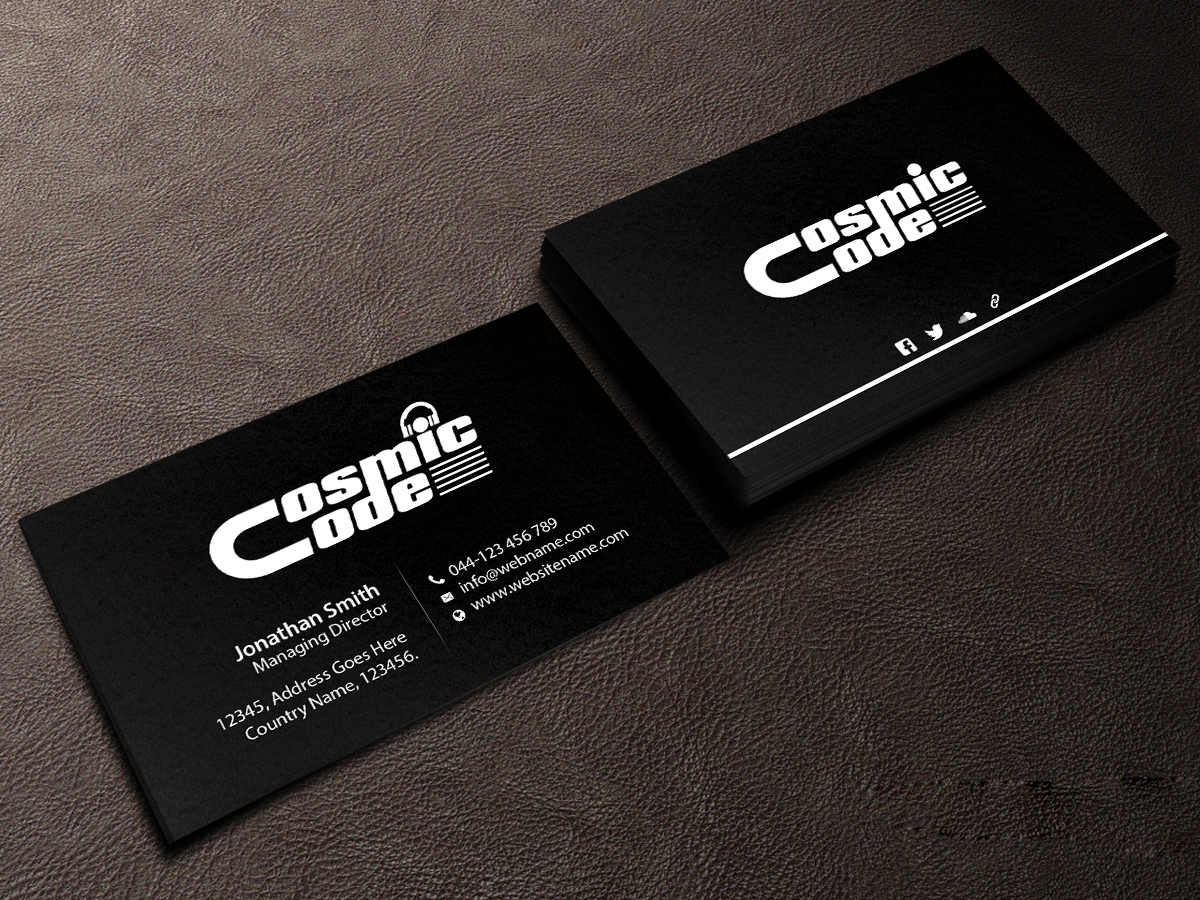 Business Card Design by Creations Box 2015 for this project | Design #11013253