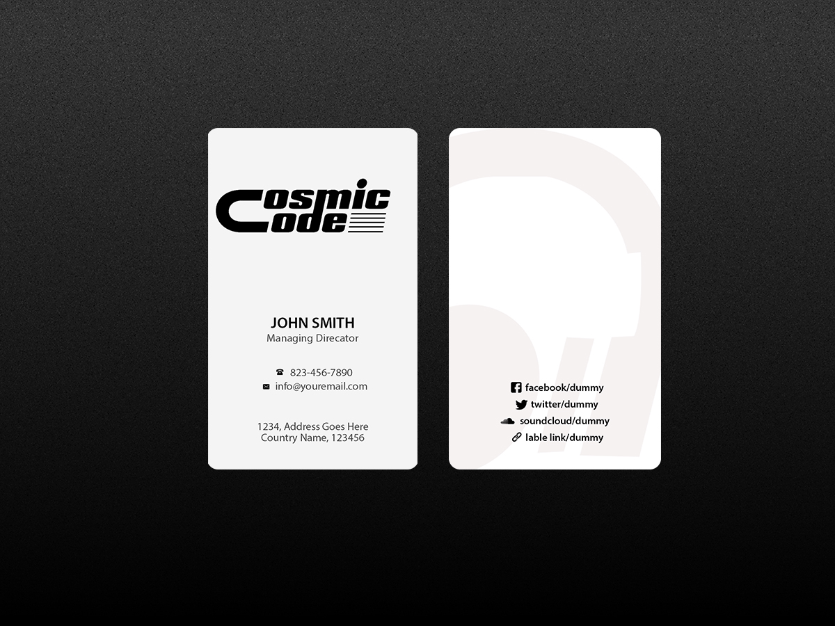 Business Card Design by Creations Box 2015 for this project | Design #11013258