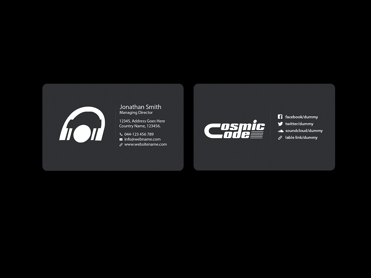 Business Card Design by Creations Box 2015 for this project | Design #11013260