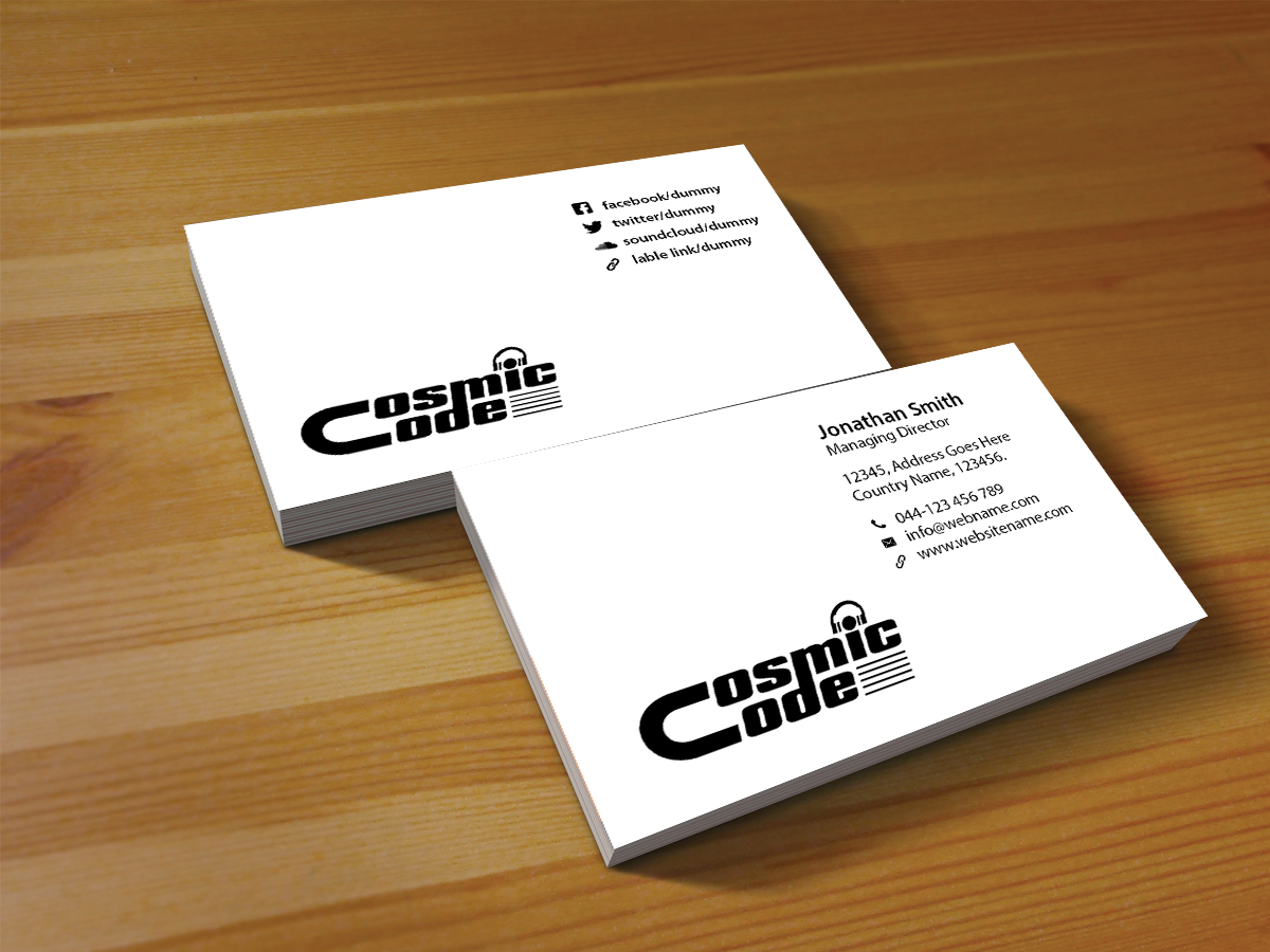 Business Card Design by Creations Box 2015 for this project | Design #11013267