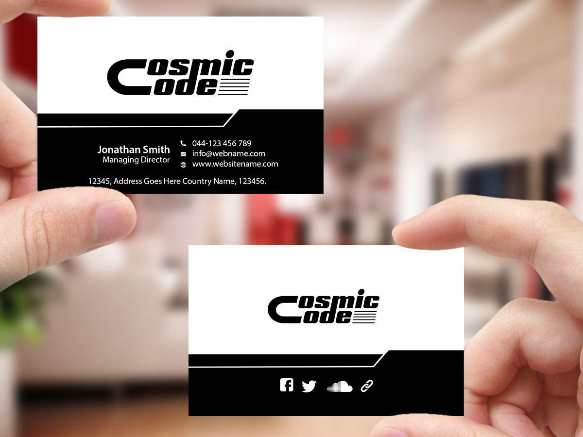 Business Card Design by Creations Box 2015 for this project | Design #11013269