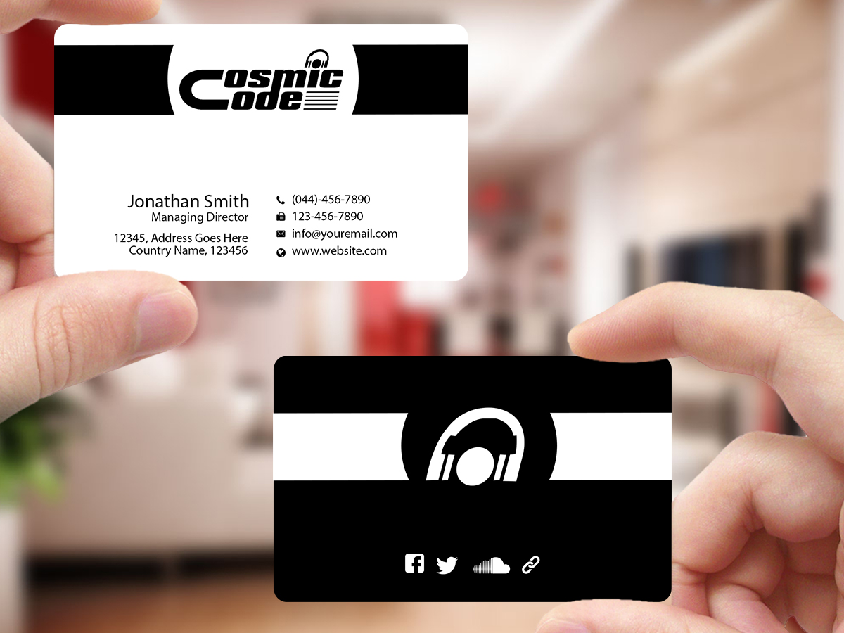 Business Card Design by Creations Box 2015 for this project | Design #11013271