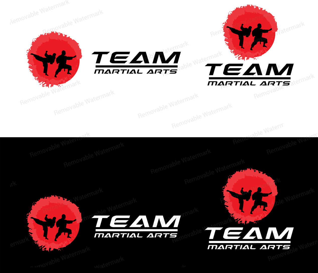 Logo Design by Expert Designer for Team Martial Arts | Design #11775796
