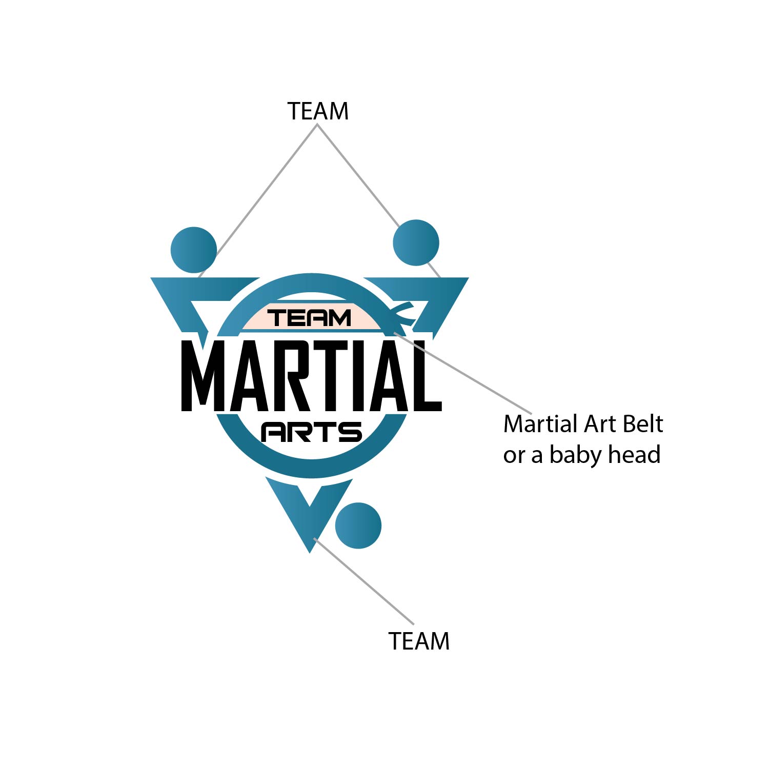 Logo Design by ErrAr for Team Martial Arts | Design #10999284