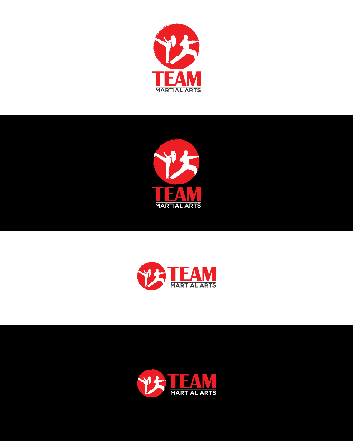 Logo-Design von Rabbit für Team Martial Arts | Design #11713935