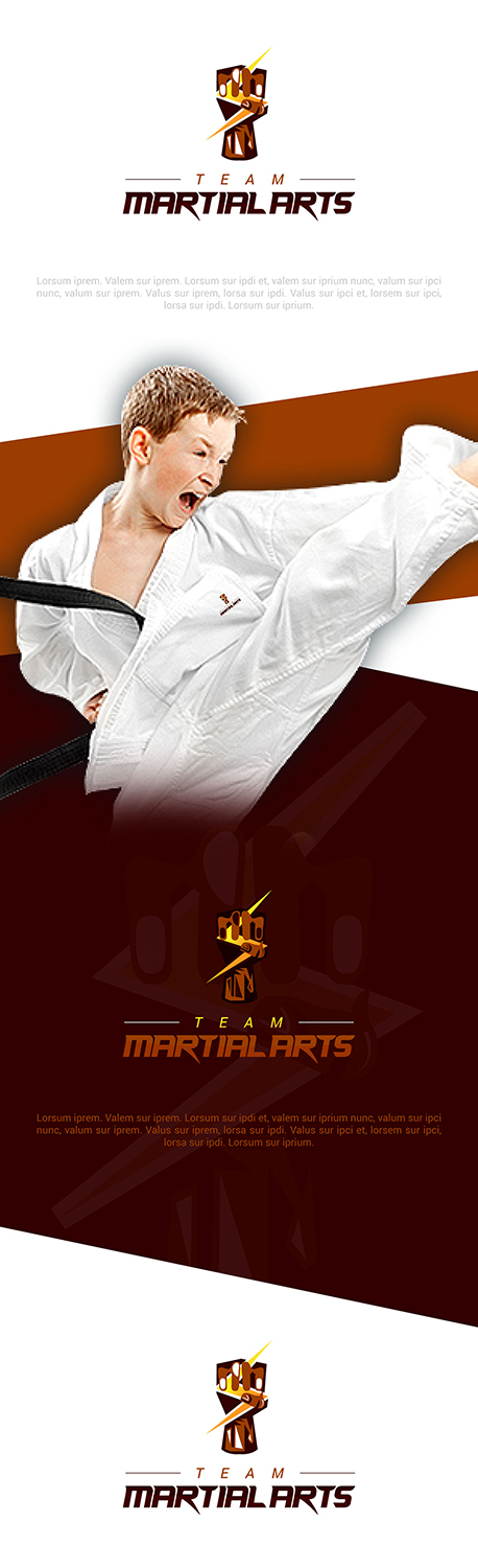 Design de Logo par Logo Xtudio pour Team Martial Arts | Design #11049387
