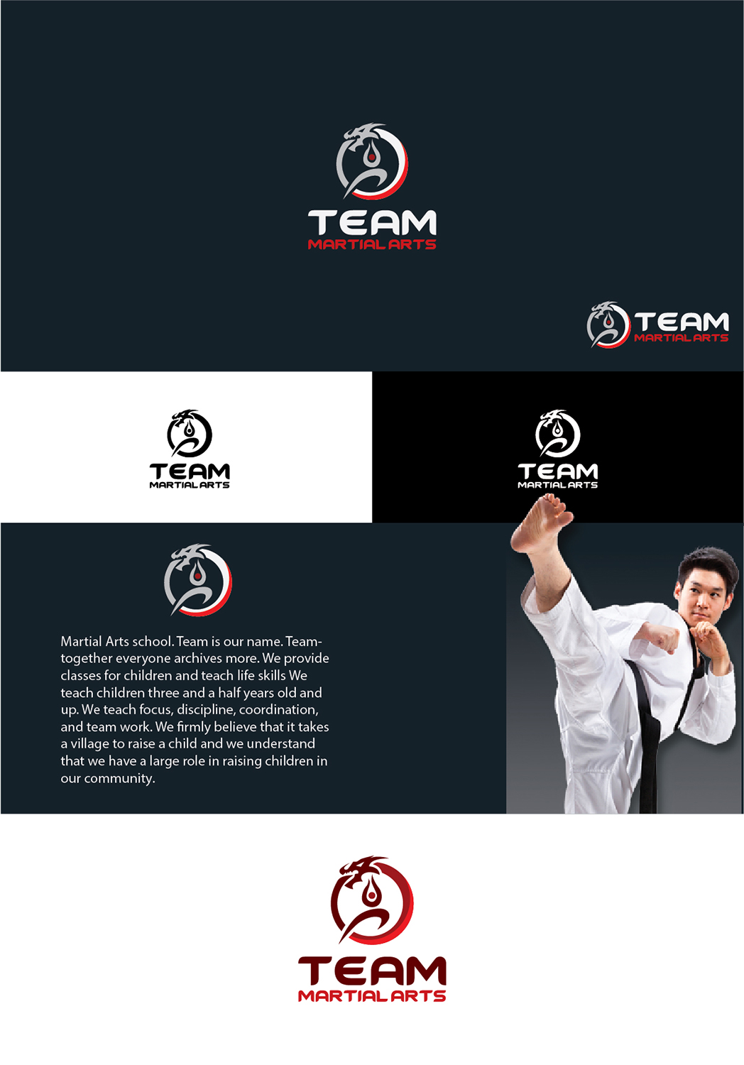 Design de Logo par Logo Xtudio pour Team Martial Arts | Design #11049389