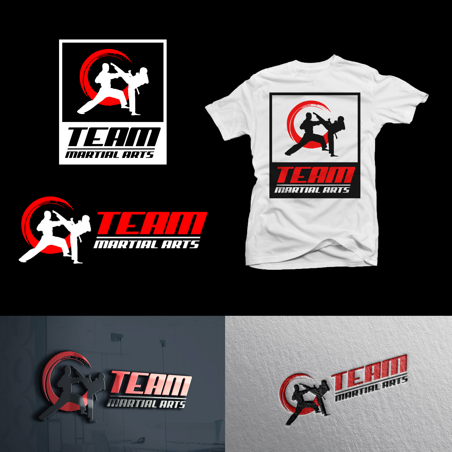 Design de Logo par Grapismo Brand Studio pour Team Martial Arts | Design #11732798