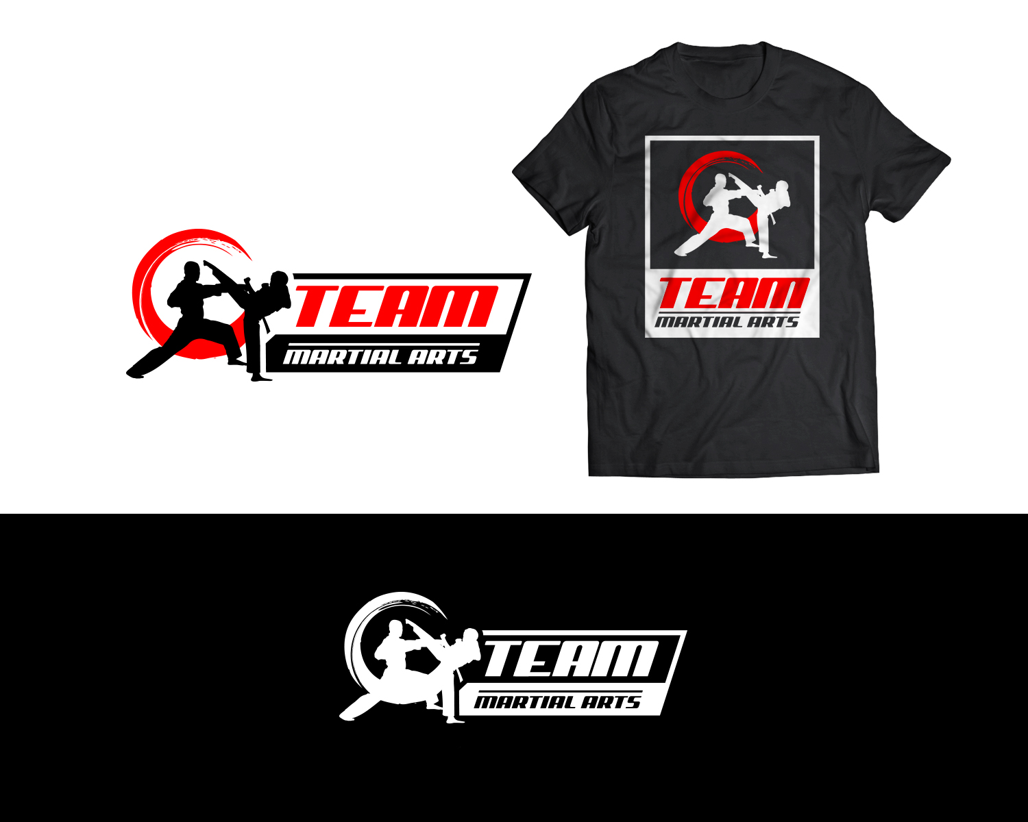 Logo Design by Grapismo Brand Studio for Team Martial Arts | Design #11732959