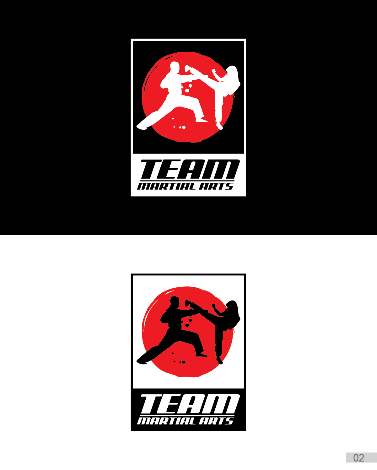Logo Design by 3Guys for Team Martial Arts | Design #11709119