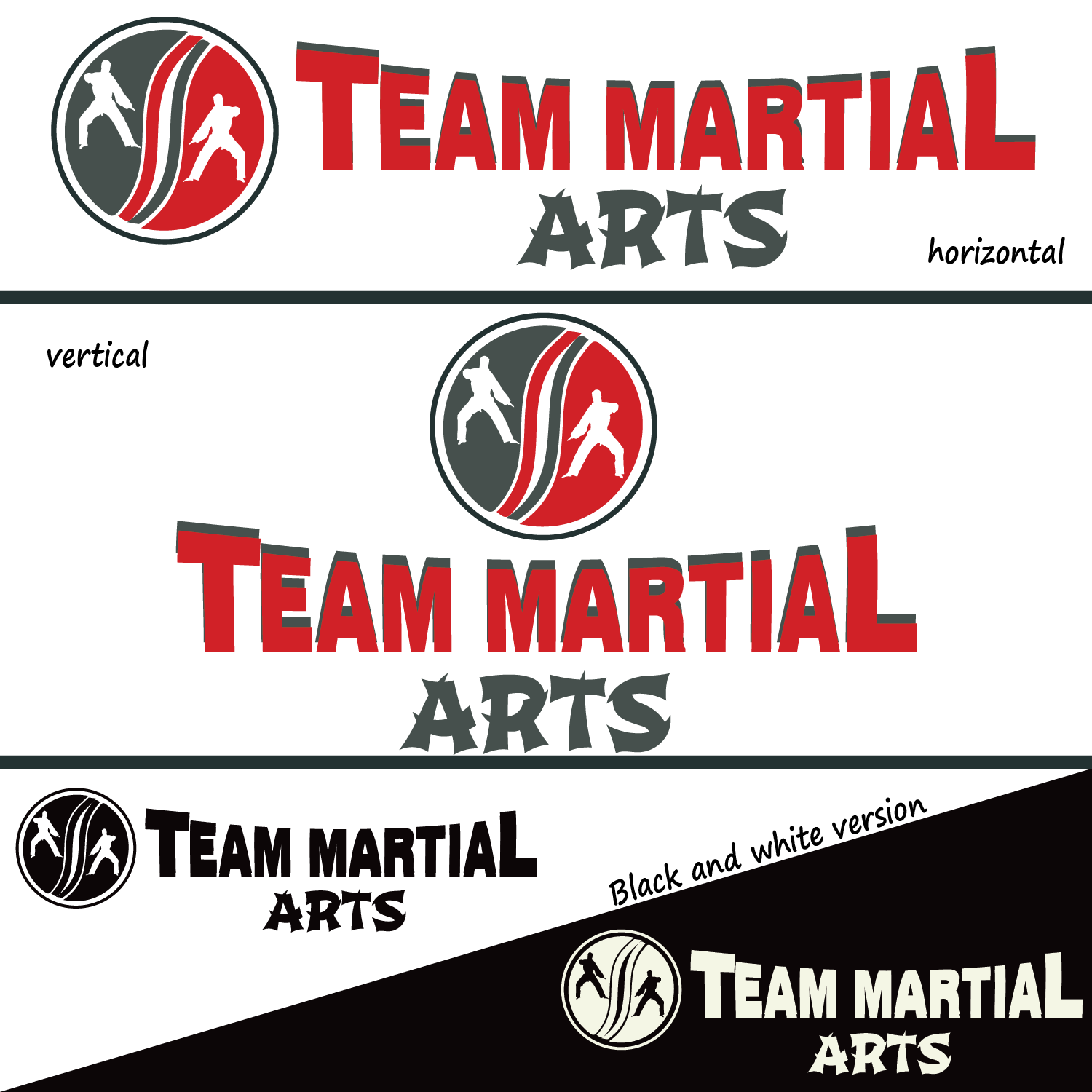 Design de Logo par SiliaD pour Team Martial Arts | Design #11009164