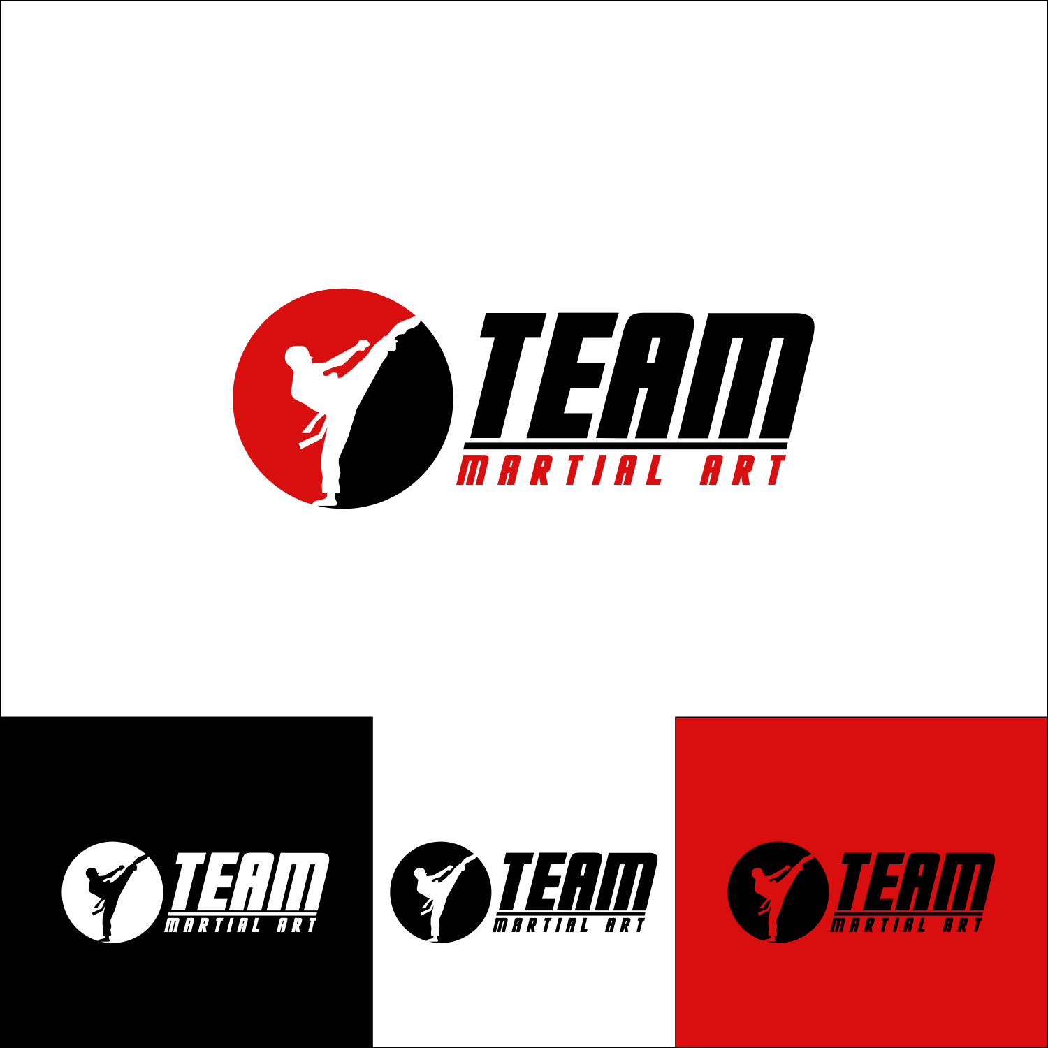 Diseño de Logo por JM GRAPHICS para Team Martial Arts | Diseño #11698964