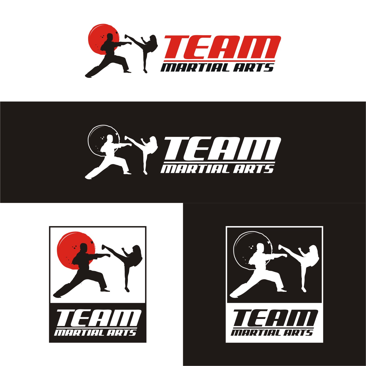 Logo-Design von Sushma für Team Martial Arts | Design #11741386