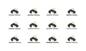 Logo Design by The Marble Peach for Weather Factory | Design: #11040002