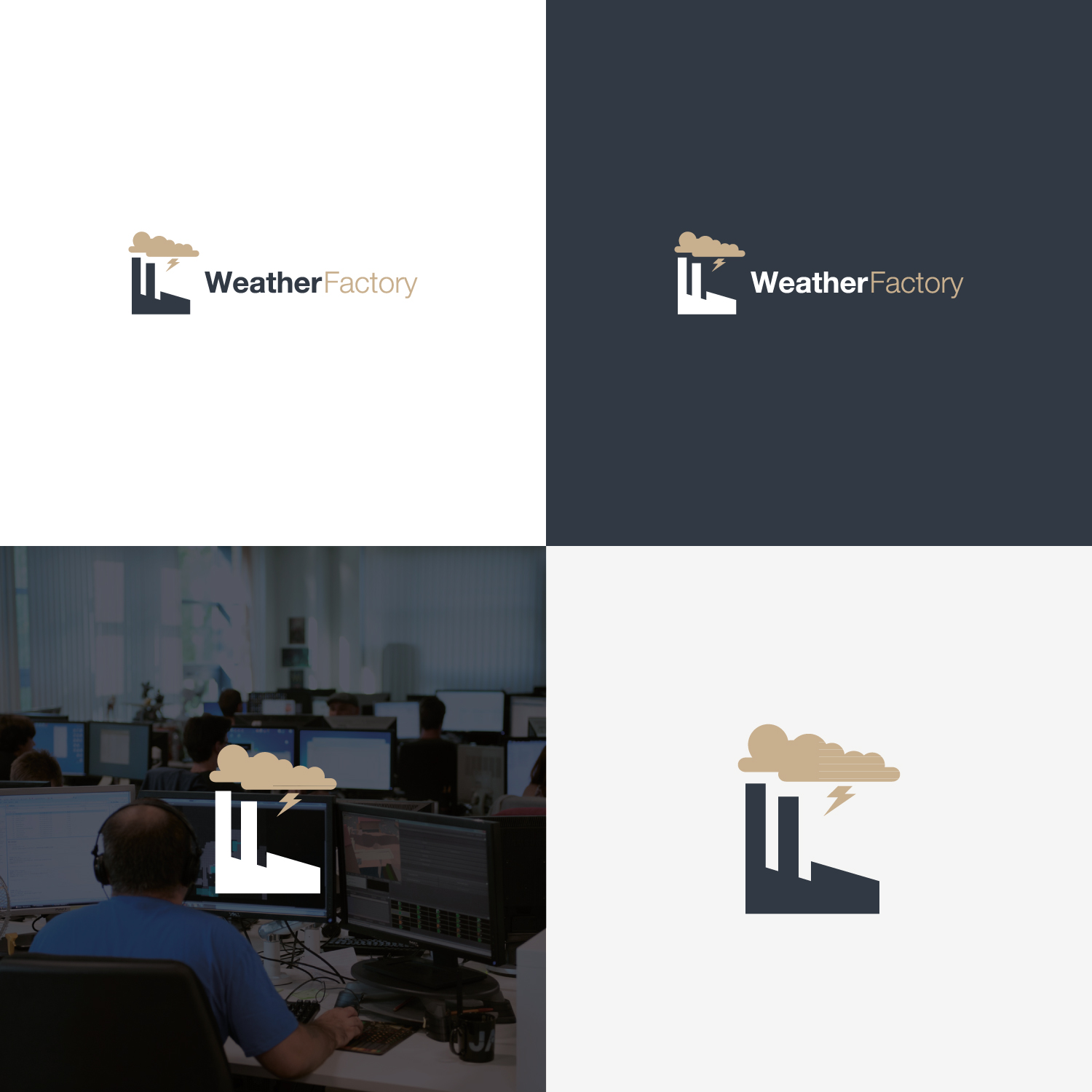 Logo Design by Azus for Weather Factory | Design #10998586