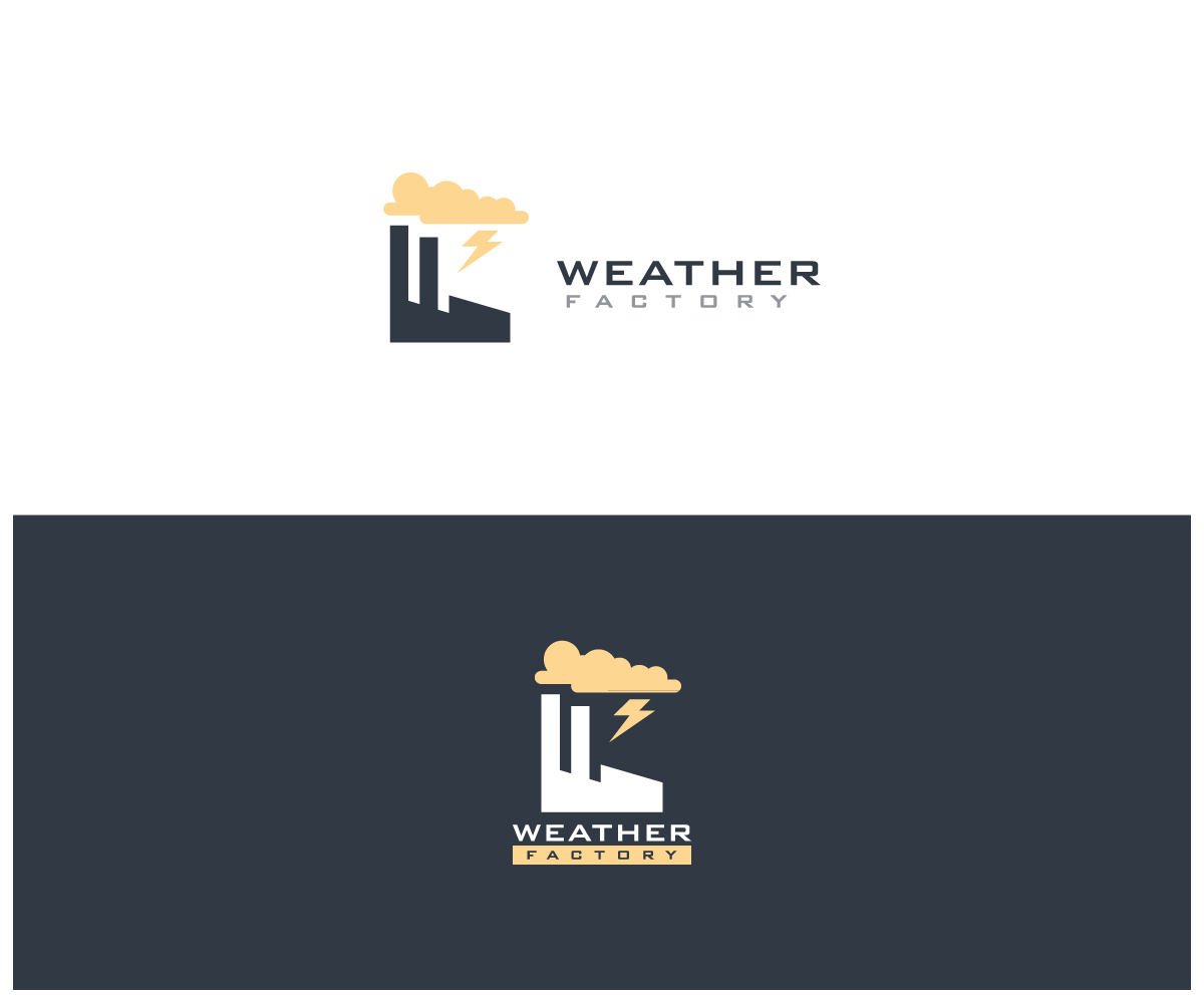 Logo Design by Azus for Weather Factory | Design #11037569