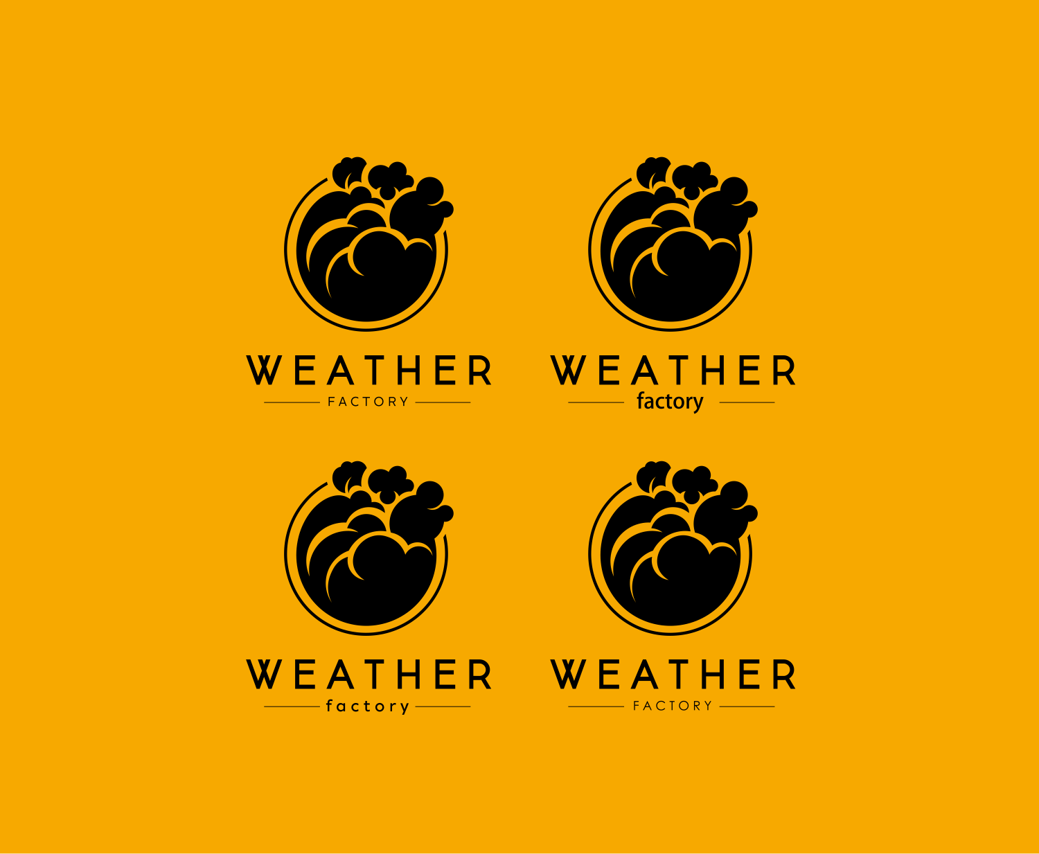 Logo Design by artswolf for Weather Factory | Design #11112758