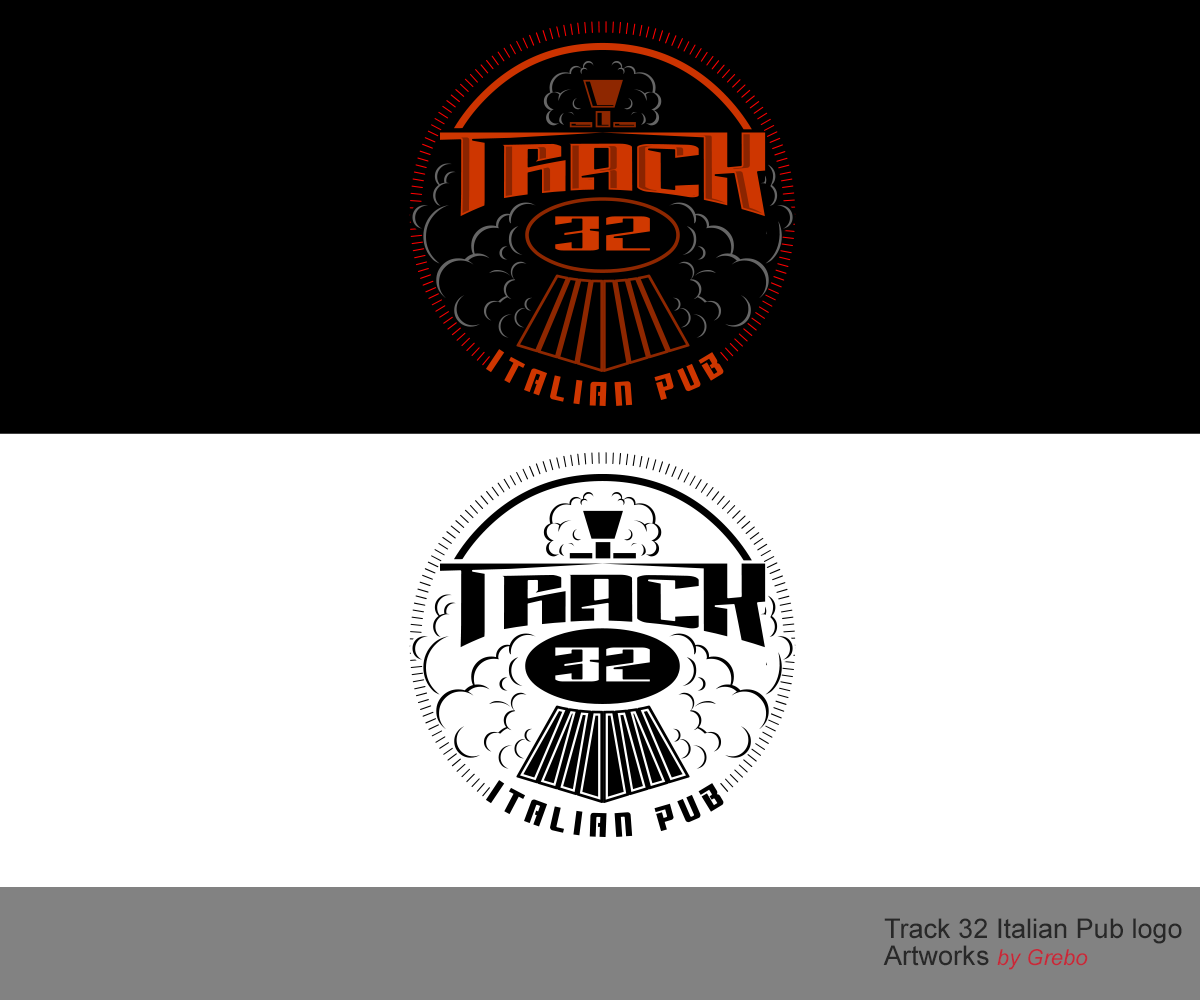 Logo Design by Grebo for Track 32 | Design #11075891