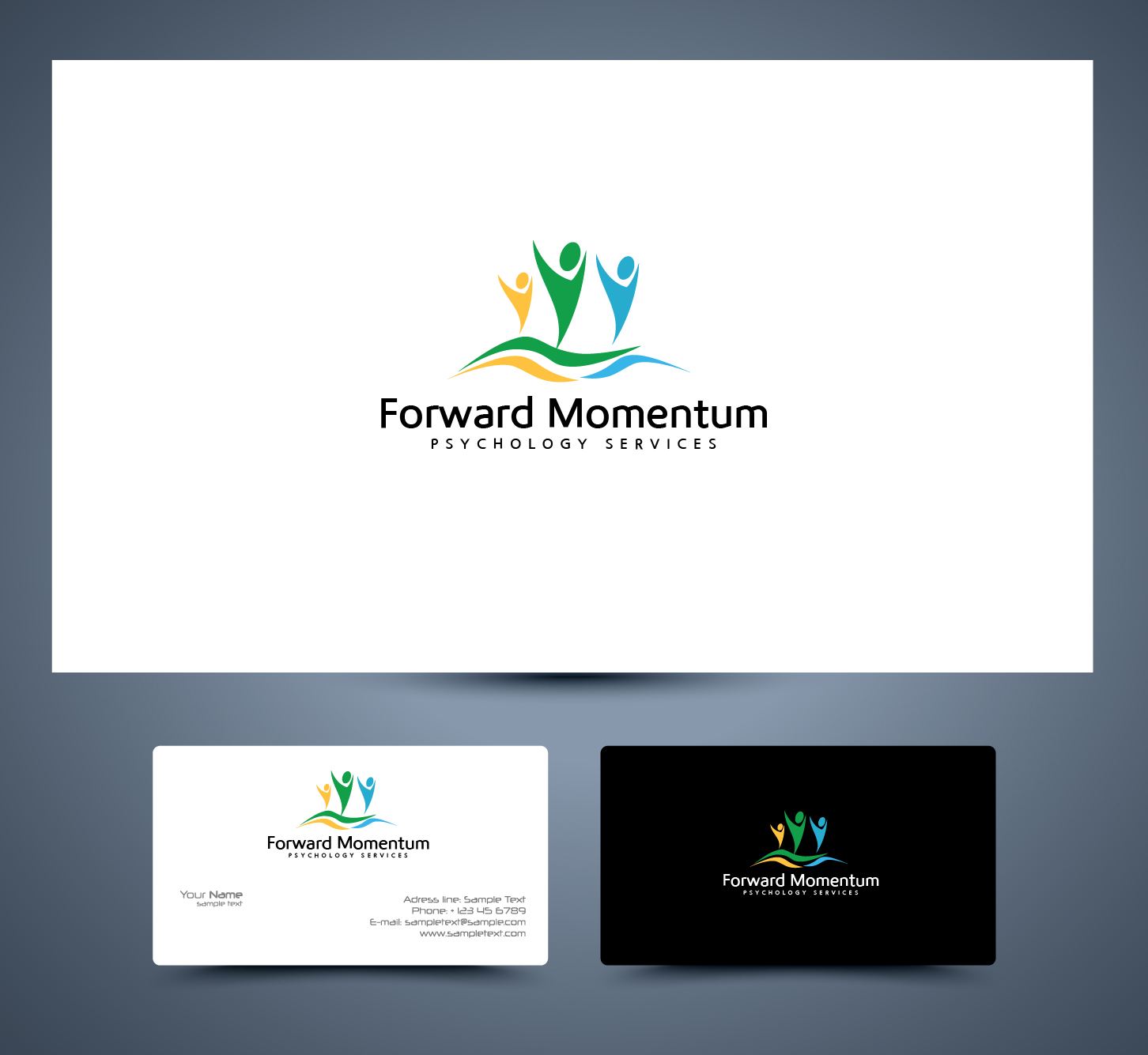 Diseño de Logo por djcreatives7 para Forward Momentum Psychology Services | Diseño #11052262