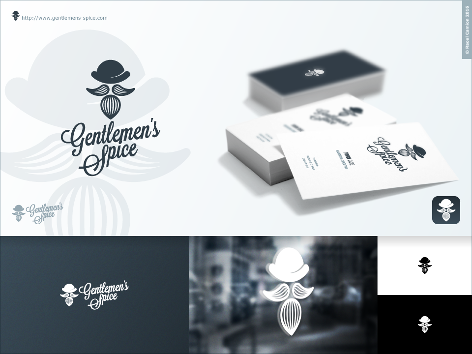 Logo Design by Raoul Camion for Gentlemen's Spice | Design #11106758