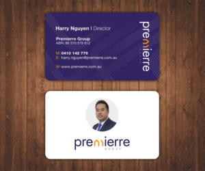 Premierre Group Real Estate Company business cards | Business Card Design by Stylez Designz