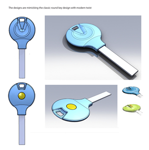 Plastic Key head