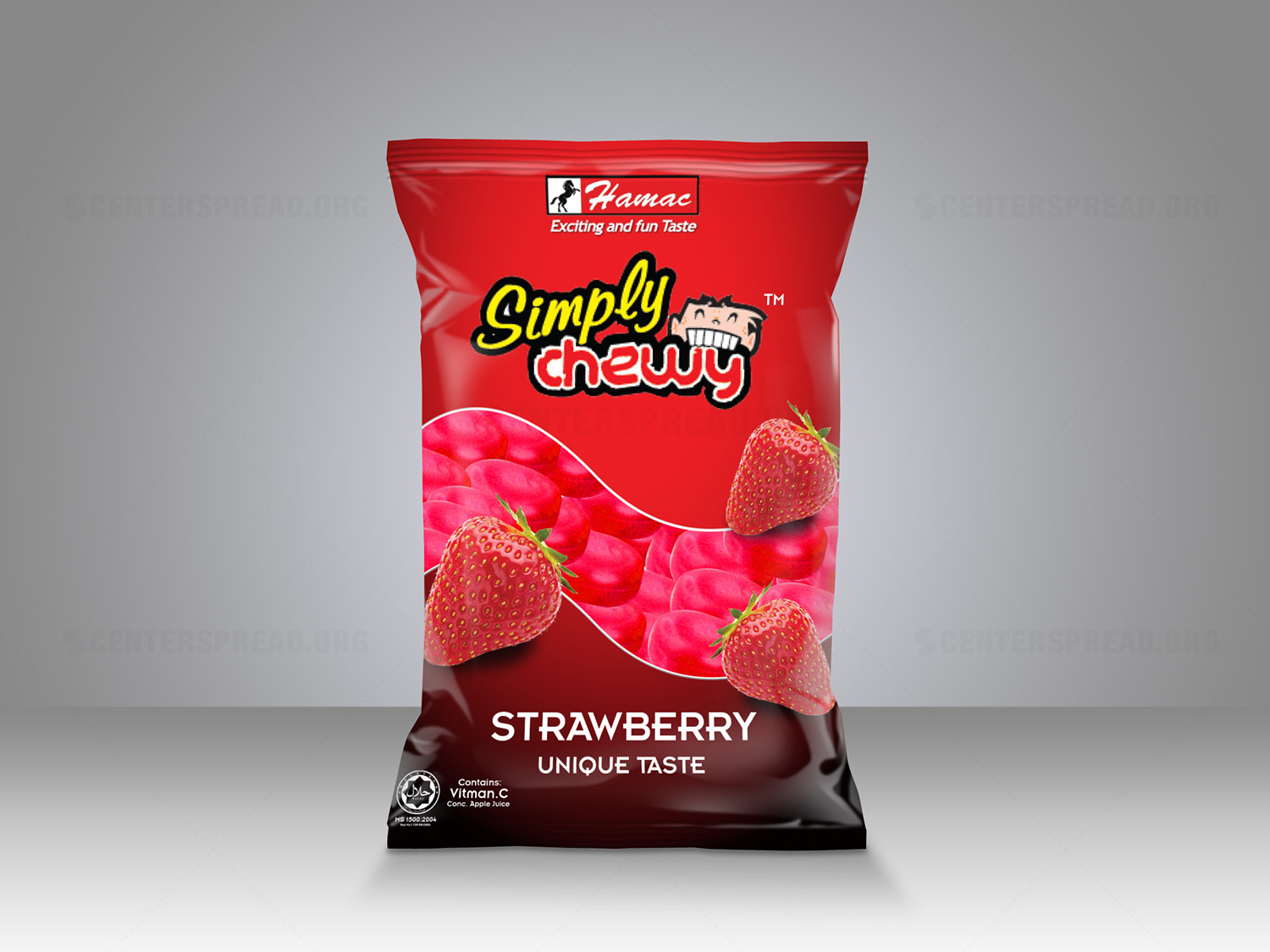 Diseño de Empaque por CENTERSPREAD para Hamac Food Industries Sdn Bhd | Diseño #11059514