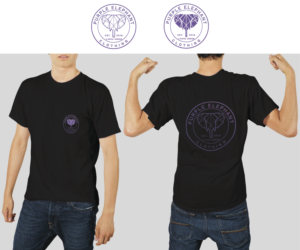 Purple Elephant Clothing, or PEC est. 2016, Purple Elephant | T-Shirt-Design von Vetroff