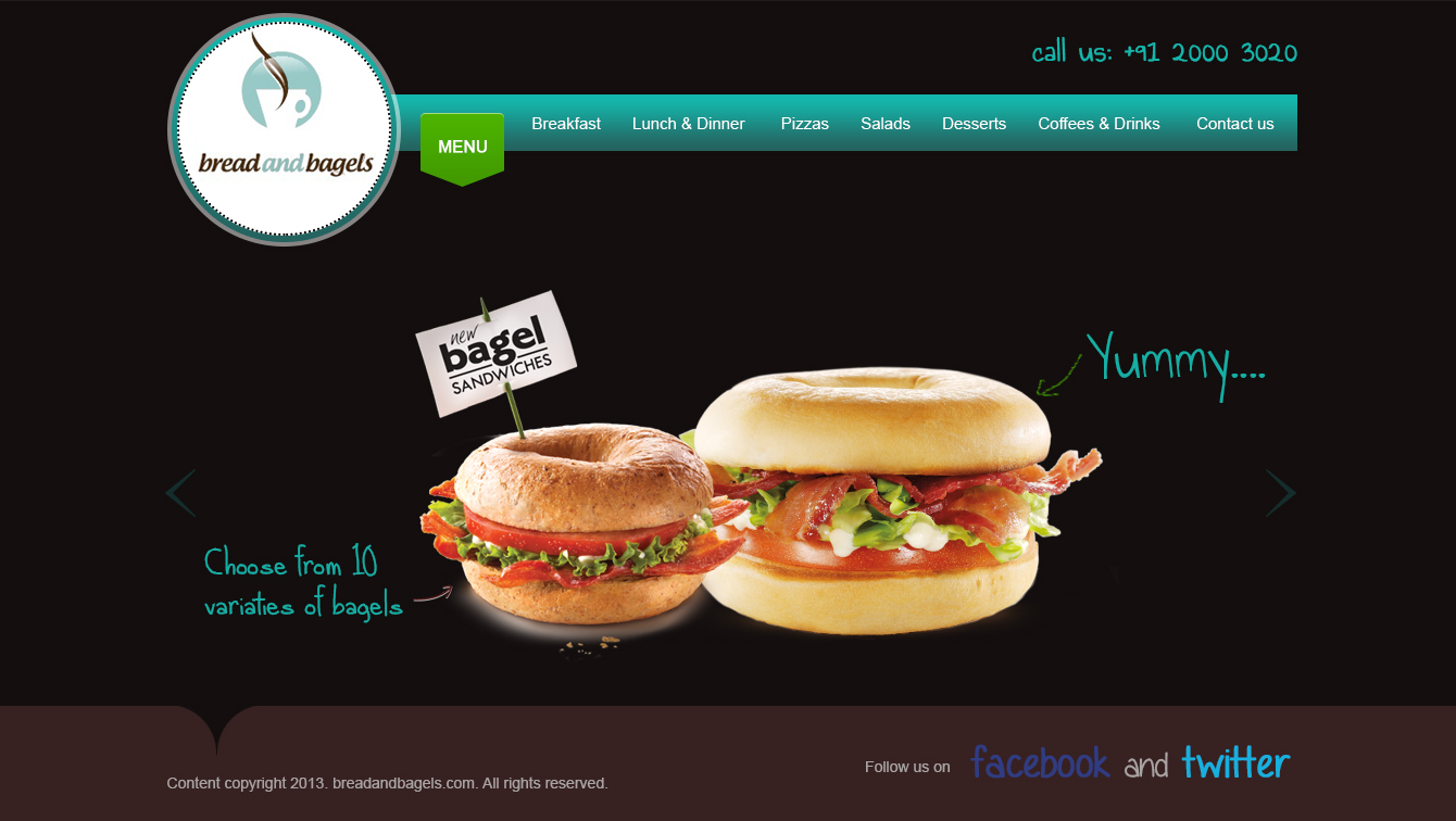 Web Design by kecy08 for this project | Design #2299583