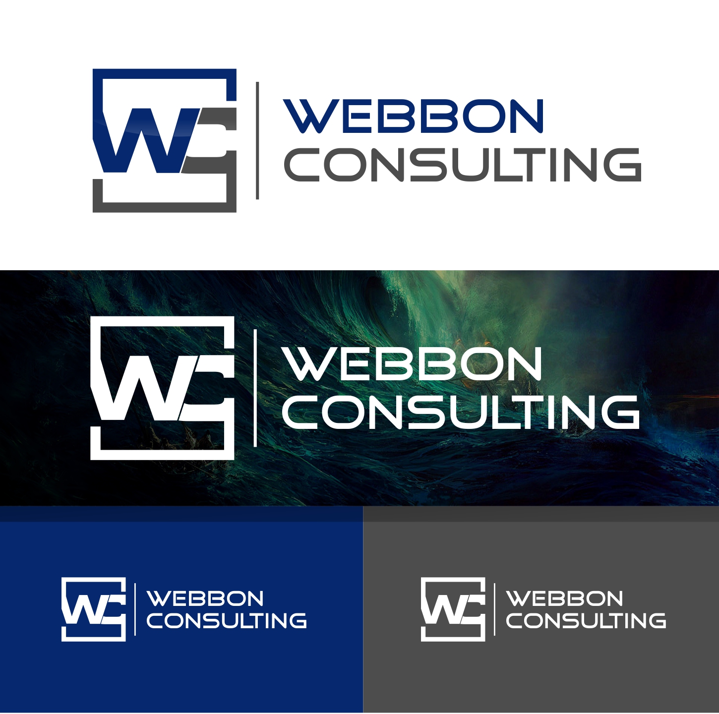 Logo Design by Kreative Hands. for Webbon Consulting Limited | Design #11002315