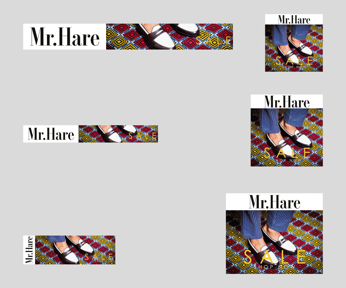 Banner Ad Design by nreimer for Mr Hare Ltd | Design #11010094