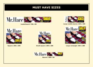 Banner Ad Design by poulama21 for Mr Hare Ltd | Design #11003898