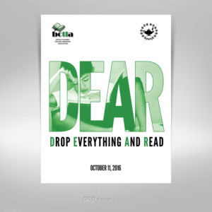 Drop Everything and Read Poster for BC Teacher Librarians | Poster-Design von popdesign¤