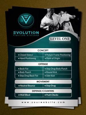 Print Design by debdesign for Evolution Fighting Systems | Design: #11033791