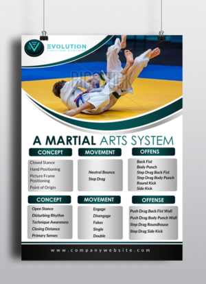 Print Design by creative.bugs for Evolution Fighting Systems | Design: #11037464