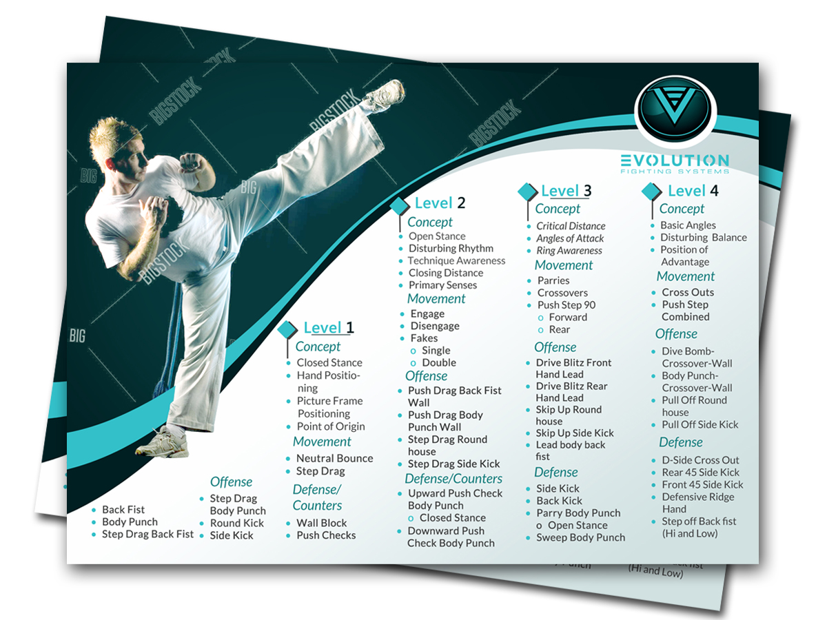 Print Design par creative.bugs pour Evolution Fighting Systems | Design #11050852