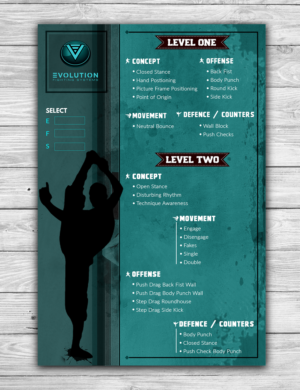 Print Design by SAI DESIGNS for Evolution Fighting Systems | Design: #11095195