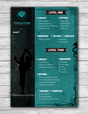 Print Design by SAI DESIGNS for Evolution Fighting Systems | Design: #11095636