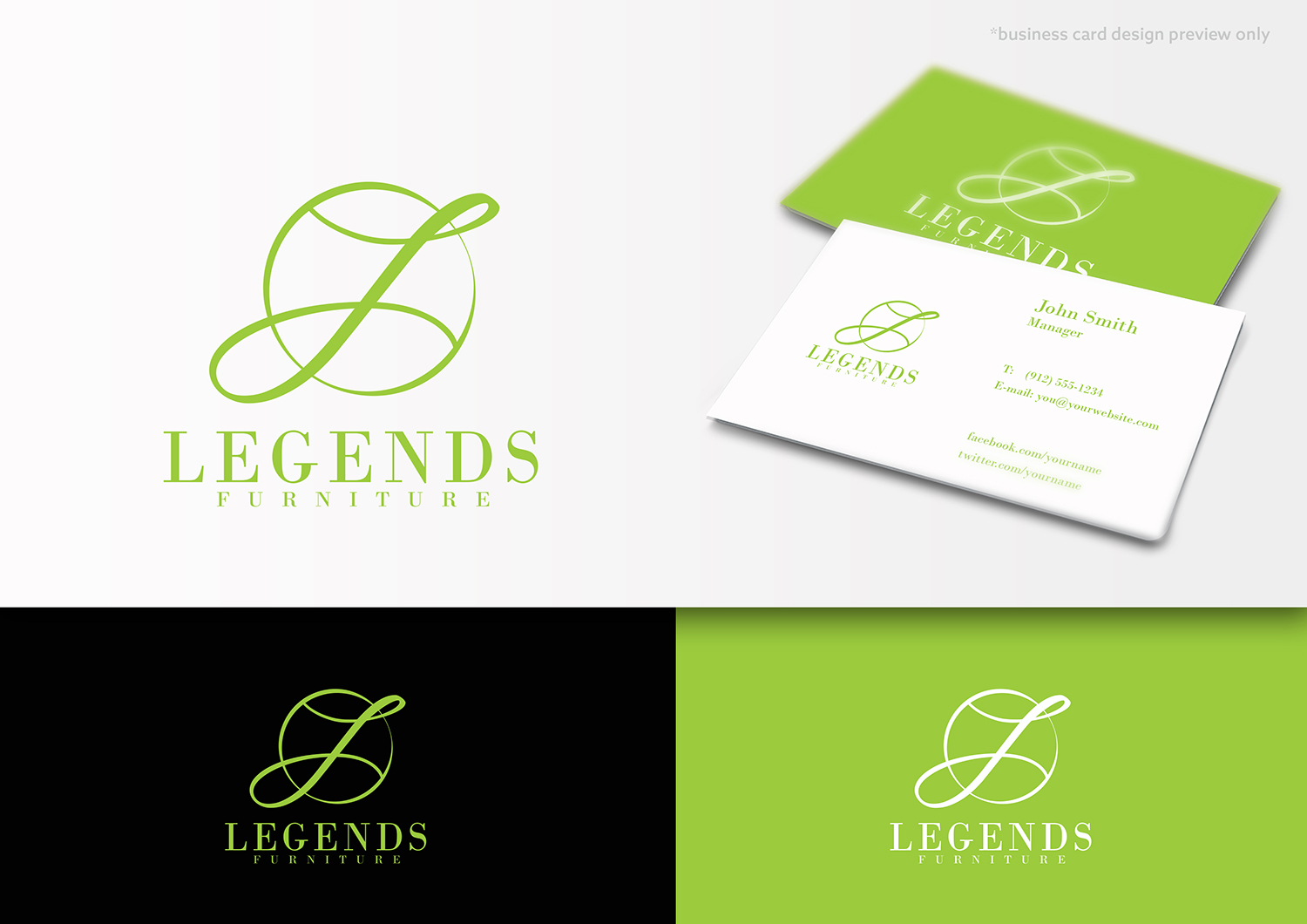 Logo Design by maria-kaz for Legends Furniture | Design #11100361