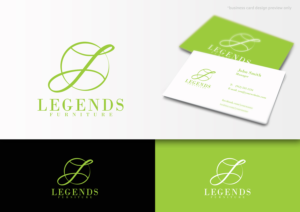 Logo Design by maria-kaz for Legends Furniture | Design: #11100361