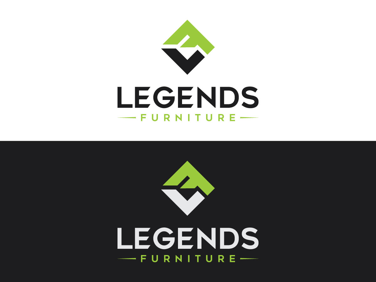 Diseño de Logo por Logoplain para Legends Furniture | Diseño: #11008691