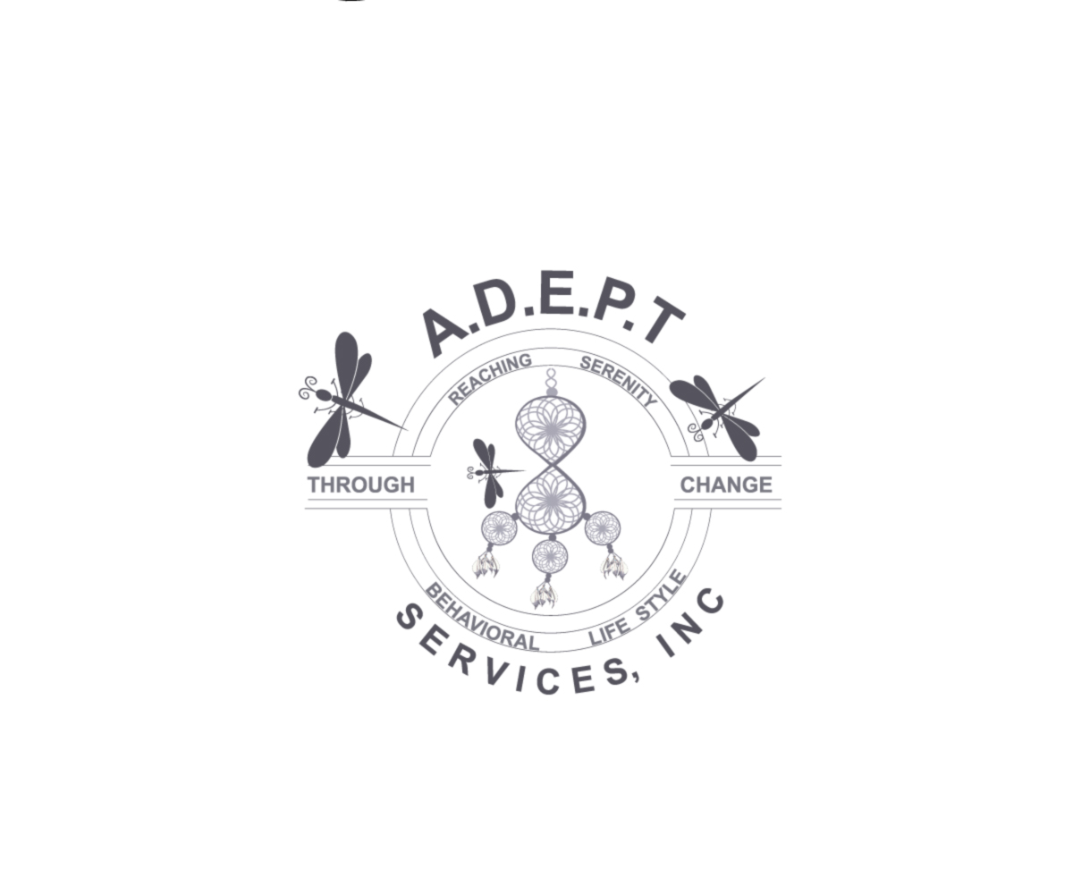 Logo Design by Karan :) for A.D.E.P.T.(Alcohol/Drug Evaluation & Professional Treatment) Services, Inc. | Design #11002662