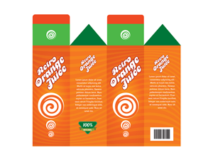 Graphical design for food product in 1 Liter carton | Packaging Design by Enzzok