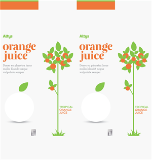 Graphical design for food product in 1 Liter carton | Packaging Design by Mothy