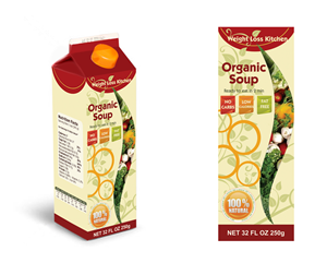 Graphical design for food product in 1 Liter carton | Packaging Design by MB design