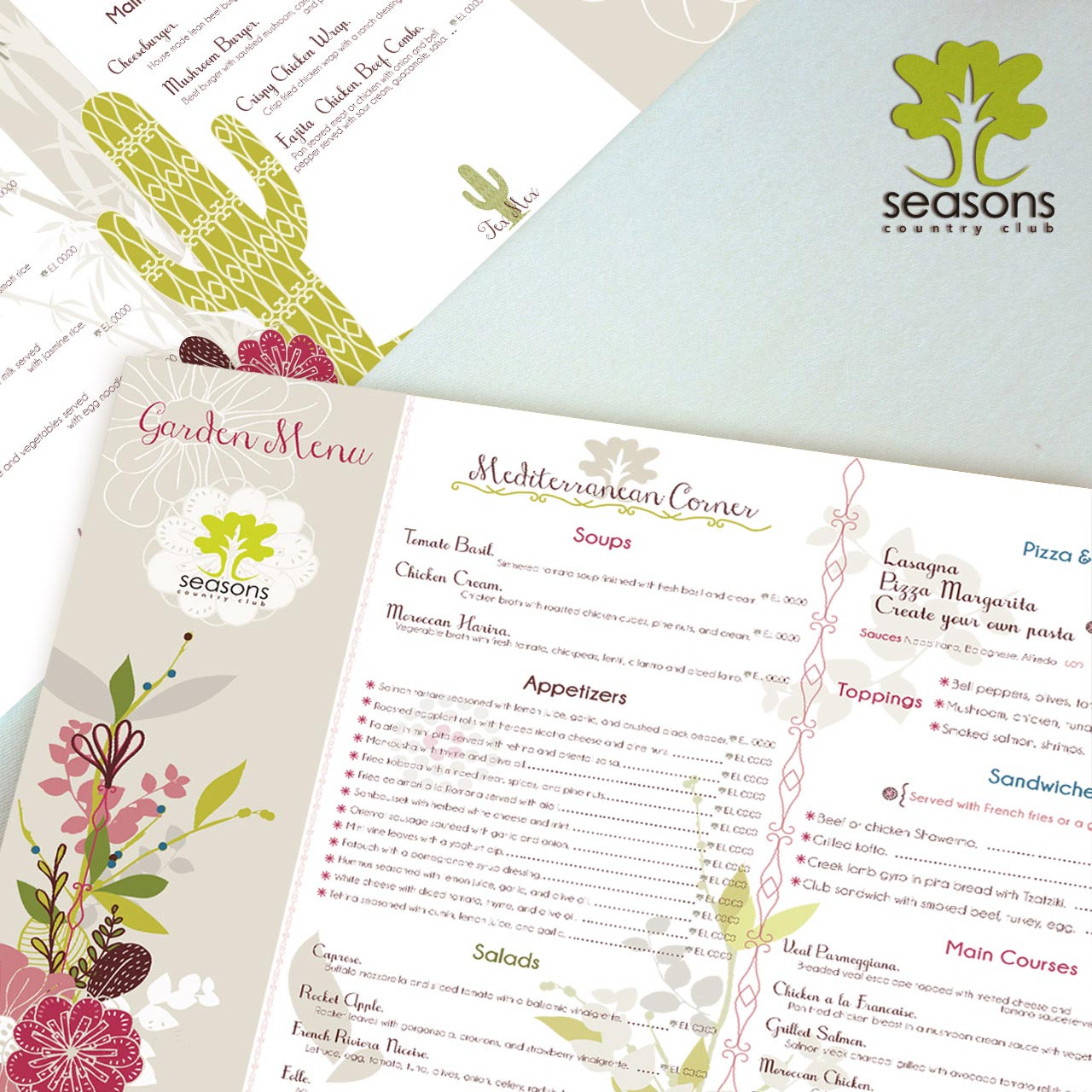 Menu Design by pulsocg for this project | Design #2312740