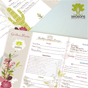 Menu Design by pulsocg for this project | Design: #2312740