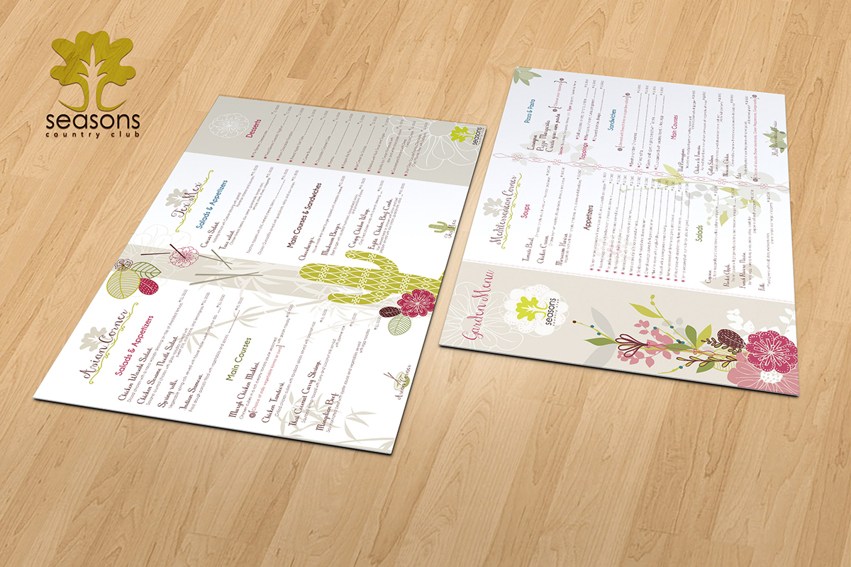 Menu Design by pulsocg for this project | Design #2312755
